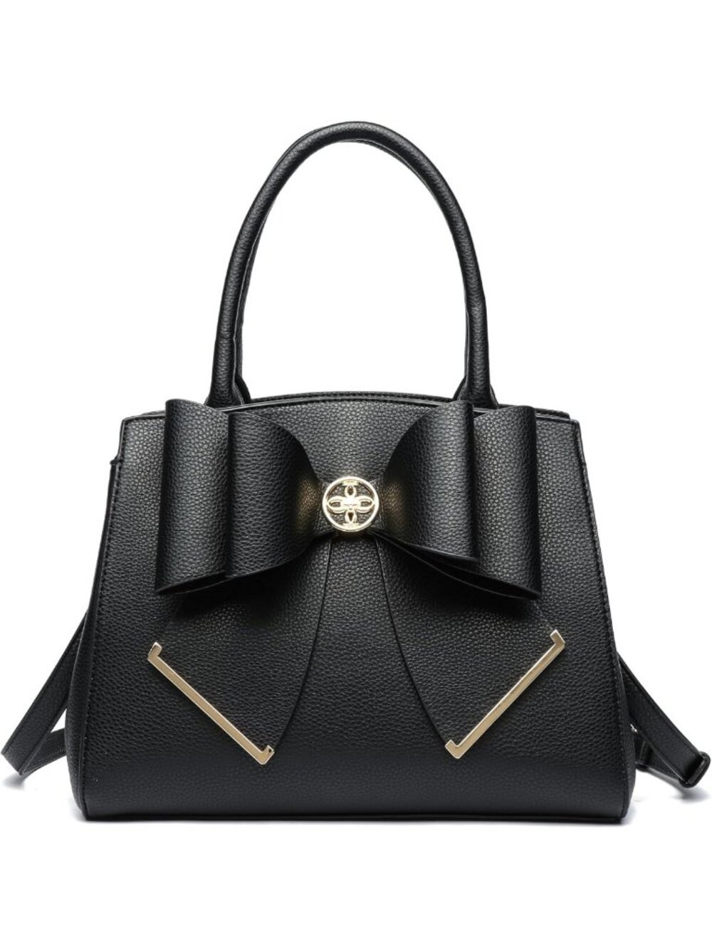 Chic Vegan Leather Bow Purse | Stylish Crossbody Handbag for Women, Cute